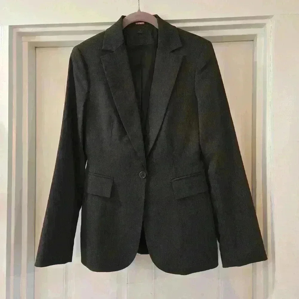 Express One Button Single Breasted Stretch Tailor… - image 1